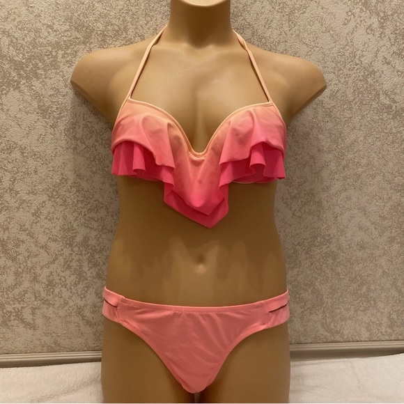 Victoria's Secret Pink Ombre Fade Bikini - Picture 1 of 16